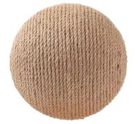 Sisal Cat Scratcher Ball, Interactive Enrichment And Play Cat Scratching Ball Heavy Duty Hemps Rope Scratcher Toy 8.3" Hollow Scratching for Cats & Kittens, Indoor