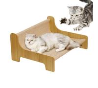 Sisal Cat Scratcher - Duraible Cat Scratcher Cardboard Pad | Cozy Tom Chaise Lounge Scratchers | Kittyi Scratchers Lounger Ideal For Claw Maintenance, Relaxation & Protecting Furniture