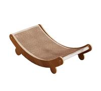 Sisal Cat Scratchers Board and Sleeps Chair, Comfortable Cat Scratcher Board with Durable Sisal, Extra Large 49x32cm Pet Furniture Fit Pet, 160° Curved Design Chair Fit Pet Sleeping