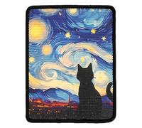 Sisal Cat Scratching Mat - Scratch Furniture Protector For Walls Couches Cabinets Doors & Carpet Shedding Cat Scratcher With Hook And Loop Fastener Kqy348 (B, One Size)