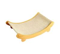 Sisal Cat Scratching Pad - Scratch Ramp, Sturdy and Reusable | Multipurpose Cat Aid Unit for Pets, Home Care, Toy, Claws, Paws, Relaxation, AI