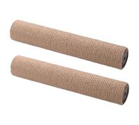 Sisal Pole Cat Tree Replacement Post, 2Pcs Cat Scratching Post Replacement, 16 Inch Wear-Resistant Jute Tree, 8mm Bolts, Easy to Install