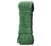 Sisal Rope for Cat Scratcher, 6 mm x 20 m Sisal Rope with Glue, Wear-Resistant Cat Scratching Rope for DIY Cactus Scratching Post & Repair Cat Scratches, Green