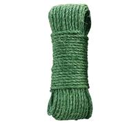 Sisal Rope for Cat Scratcher, 6mm x 20m Sisal Rope with Glue Wear-Resistant Cat Scratching for DIY Cactus Scratching Post, Green