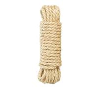 Sisal Rope for Cat Scratcher Cat Tree Repairing - 50 m / 164 ft of 12 mm Thick Natural Sisal Rope for Scratching Post Tower Replacement or Recovering, DIY Cat Scratcher, Gardening Bundling, Craft Deco