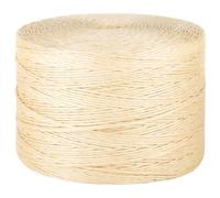 Sisal Rope Natural Rope 100% Sisal 3 mm 200 m for Cats, Scratching Post, Scratching Rope, Household, Packaging, DIY Art Crafts, Floristry, Decoration