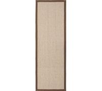 Sisal & Wool Brown Rug - Flat-Weave - 67X200 cm