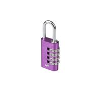 SISAV Combination Lock,4 Digit Gym Combination Padlock for School Lockers,Toolbox,Fence Gatev,Employee Locker(Purple 1-Pack)