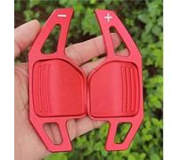 SISAWUEU for A4 B8 for A3 8P S3 for A5 for A6 S6 C6 Q5 for A8 R8 for TT for TTS MK2 8J Avant Car Steering Wheel Paddles Extension Styling Paddle Shifter(Fit Type A Red)