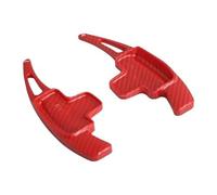 SISAWUEU for Benz A B E R M for Class for GLK for GL for SLK Auto Steering Wheel Rear Shift Paddle Car Shift Equipment Semi Automatic Clutch Red(Fibre Red)