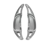 SISAWUEU for Benz for AMG for A45 for CLA45 C63 E63 S63 for GLA45 for SL63 for SL65 for 2X Car Steering Wheel Shift Paddle Shifter Extension Decor Aluminum(Grey)