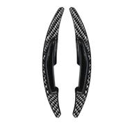 SISAWUEU for BMW for M2 for M3 for M5 for X5M for X6M for F80 for F85 for F10 Car Steering Wheel Shifter Shift Paddle Extension(Fiber Black)