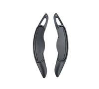 SISAWUEU for BMW for Mini for MK3 for F54 for F55 for F56 for Clubman Steering Wheel Paddle Shift Extension 2PCS Paddle Shifter(Black)