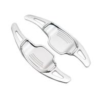 SISAWUEU for Cadillac for Buick Shift Paddles Auto Car Steering Wheel Shift Paddle Extend Direct Gear Paddle Extension Accessories(Silver)