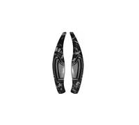 SISAWUEU for Civic for 9th 2012-2015 for CRV 2012-2017 1Pair Car Steering Wheel Shifter Paddle Extension Shift Paddle Extension Accessories(Forged Pattern)