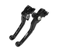 SISAWUEU for CRF450R CRF450RX 2021 2022 2023 2024 Pivot Brake Clutch Levers Motorcycle Accessories Dirt Bike Front Control Handles(Black)
