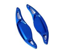 SISAWUEU for Kia for Stinger for CK for K8 2018 2019 2020 Car Steering Wheel Paddle Shifter Extension Shift Aluminum Alloy Chassis Parts(Blue)
