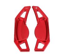 SISAWUEU for Smart 451 453 for Fortwo for Forfour Car Steering Wheel Shift Paddles Aluminum Alloy Car Shifter Extension Styling Accessories(Red)