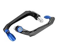 SISAWUEU Motorcycle Die-Casting Aluminum Alloy Handlebar Brake Clutch Lever Hand Guard Protector Modification Accessories Handguard(Blue)