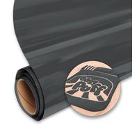 Siser Easy Puff HTV 11.8"x10ft - Puffy Heat Transfer Vinyl (Black) - Compatible with Siser, Cricut, and Silhouette Cutters - CPSIA Certified