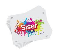 Siser EasyColor DTV 8" x 11" Sheets - Inkjet Printer Compatible Heat Transfer Vinyl (5 Sheets)