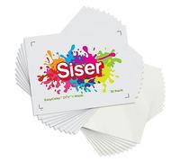 Siser EasyColor DTV and TTD Easy Mask 8.4" x 11" Bundle - Inkjet Printer Compatible Heat Transfer Vinyl (10 Sheets of Each)