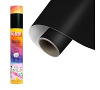 Siser EasyPSV Starling - Black Gloss Permanent Adhesive Vinyl 150 x 30 cm, For Personalizing Objects and Hard Surfaces, Compatible with Cutting Plotters, Dishwasher Safe
