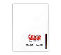 Siser EasySubli Heat Transfer Vinyl, 8.4" x 11" Sheets (25 Pack) - Sublimation Printer Compatible HTV - Full-Color Transfers for T-Shirts, Accessories, and More - CPSIA Certified