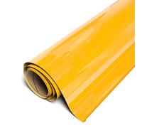 Siser EasyWeed Stretch Matte HTV 11.8"x10yd Roll - Iron on Heat Transfer Vinyl (Sun Yellow)