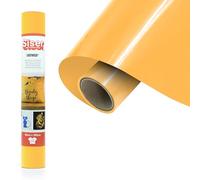 Siser® EasyWeed® Sunshine Yellow, 30 cm x 1 m, Thermally Transferable Flex Film for Personalising Fabrics, Creative Hobbies, Certified according to VeganOk and Oeko-Tex Standard 100 Class I