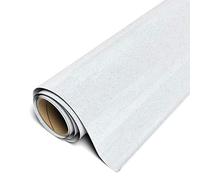 Siser Glitter HTV 12" x5ft Roll (White) Iron on Heat Transfer Vinyl