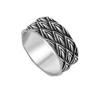 SISGEM Personalized Retro Dragon Pattern Ring for Men S925 Sterling Silver Vintage Dragon Pattern Ring Vintage Dragon Pattern Ring For Men Ring Promise Jewellery Father's Day Gift Size I-Z+6