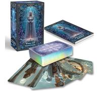 sishui Tarot Cards for Beginners with Instructions, Winter Nursing Tarot Deck, 80 Oracle and Tarot Cards, 400gsm Card with Gold Edges, Rider-Waite Based for Spiritual Leadership