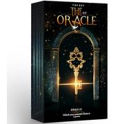 sishui The Key Oracle Card Deck for Beginners, Oracle Card Tarot Set for Clarity, Choice,Life Direction, Fortune Telling Cards for Love, Career, Personal Readings