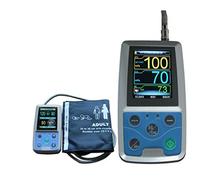 SISHUINIANHUA Monitor 24Hour Ambulatory Blood Pressure Monitor Holter Abpm50+3 Pcs Cuffs,PC Software,Child+Adult+Large Adult Cuffs,1 cuff