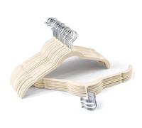 Sishynio Premium Velvet Shirt Hangers 30 Pack, Non-Slip 360° Swivel Hook Slim Flocked Coat Hanger, Space Saving Felt Hanger for for Tank Top, Blouses, Strappy Dresses