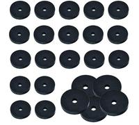 Sisi UK 3/8 Inch Tap Washers Pack Of 10 Rubber Replacement Washers For Bathroom And Basin Taps
