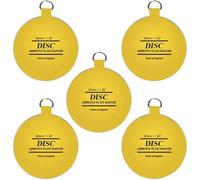 Sisi UK 30mm Invisible Disc Plate Hanger Mini Self Adhesive Hook For Small Wall Plates, Picture Hanging (Pack Of 5)