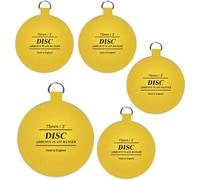 Sisi UK 75mm Disc Plate Hanger Strong Adhesive Hook For China Plates & Picture Display (Pack Of 5)