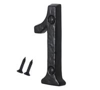 Sisi UK Antique Black Door Number Screw On 3 Inch Cast Iron Elegant & Bold Numerals For All Door Types Wooden Upvc & Composite (Number 1)