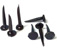 Sisi UK Carpet Upholstery Tacks Fine Blued Black Cut Tack Nails Pins 13mm Strong Durable Rust Resistant Furniture Diy Projects X50