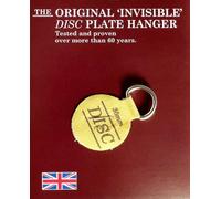 SISI UK Disc Plate Hanger For Walls Invisible Plate Holder 30mm Self Adhesive Stick On Hooks For Picture Plate Hanging Wall Decoration X 5