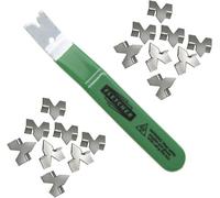 Sisi UK Fletcher Terry Push Mate And Glaziers Point Driver Tool 1Pk With 40 To 50 Push Points Pins For Picture Frames And Glazing