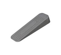 SISI UK Heavy Duty Non-Slip Rubber Grey Door Wedge Stopper 120 x 20 x 35mm Door Stoppers for Floor Durable & Anti-Skid Door Stoppers for All Types of Surfaces Pack of 1