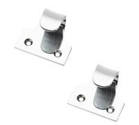 SISI UK Heavy Duty Sliding Sash Window Lift Polished Chrome Sliding Sash Window Finger Lift Pull Handle for Wooden Sash Windows Pack of 2