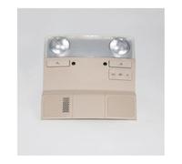 SISIFEIER Car Interior Dome Compatible With VW Golf 6 MK6 MK5 CC Passat B6 B7 Tiguan Jette Front Ceiling Reading Lights Interior Roof Lamps(Pale beige)