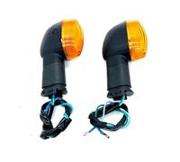 SISIFEIER Indicator Light Motorcycle Compatible With Yamaha For YBR125 For YB125 For YBR250 For WR250R 2pcs Motorcycle Turn Signal Light Indicator Lamp Front Rear Amber(1 pair front)