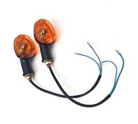 SISIFEIER Indicator Light Motorcycle Front Rear Chopper Turn Signal Light For Dax ST CT For Z50 50 70 125cc For Cafe Racer Indicator Blinker Tail Flasher Lamp(A pair)