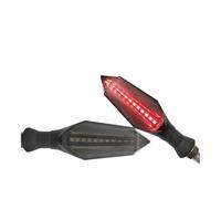 SISIFEIER Indicator Light Motorcycle Motorcycle Turn Signal Lights Indicators Light For CBF1000/A For CB600F For CBF600/SA For CB125R For HoRnet 250(Red)