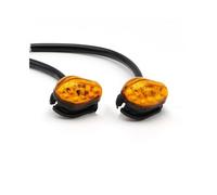 SISIFEIER Indicator Light Motorcycle Universal Mini Turn Signal Light Indicator Lamp Compatible With Yamaha For MT01 MT25 MT03 MT07 MT09 MT10 Motorcycle Blinkers(Yellow)